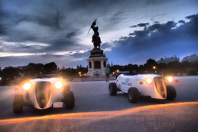 Hotrod Moonlight Tour -evening tour with PRATER ferrys wheel ride - Key Points