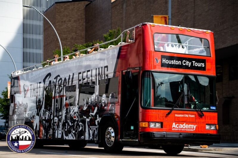 Houston: Guided City Tour by an Open-Top Double Decker Bus - The Experience on Board