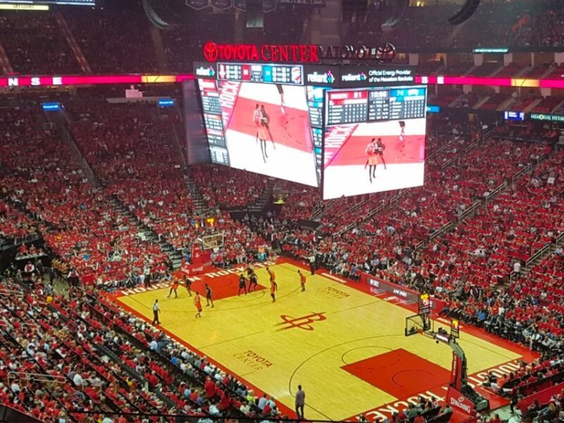 Houston: Houston Rockets NBA Basketball Game Ticket - An Authentic Night of Basketball at Toyota Center