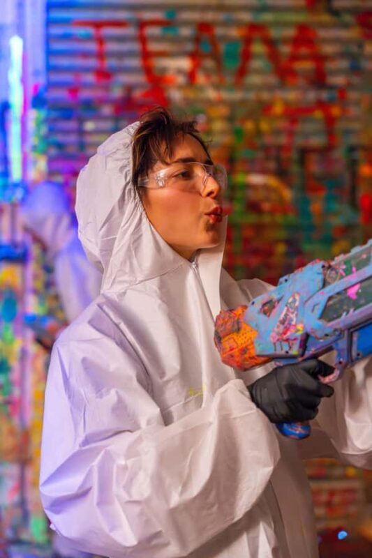 Houston: Private Paint Therapy Experience (Neon Light) - Key Points