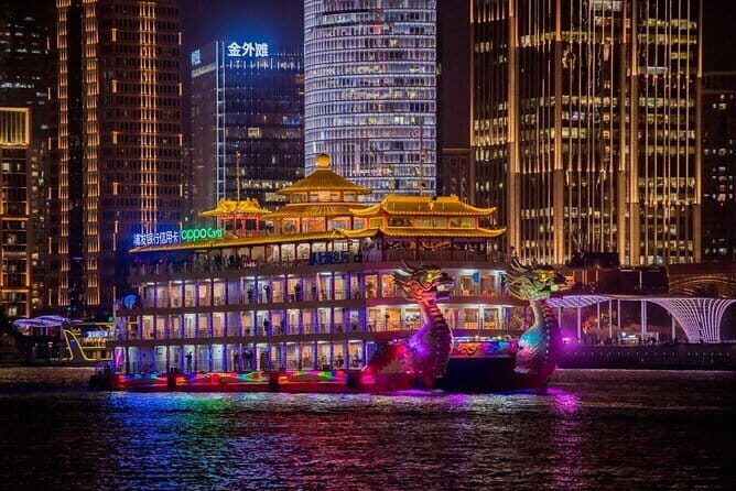 Huangpu River Evening Cruise Ticket with Dinner - Key Points