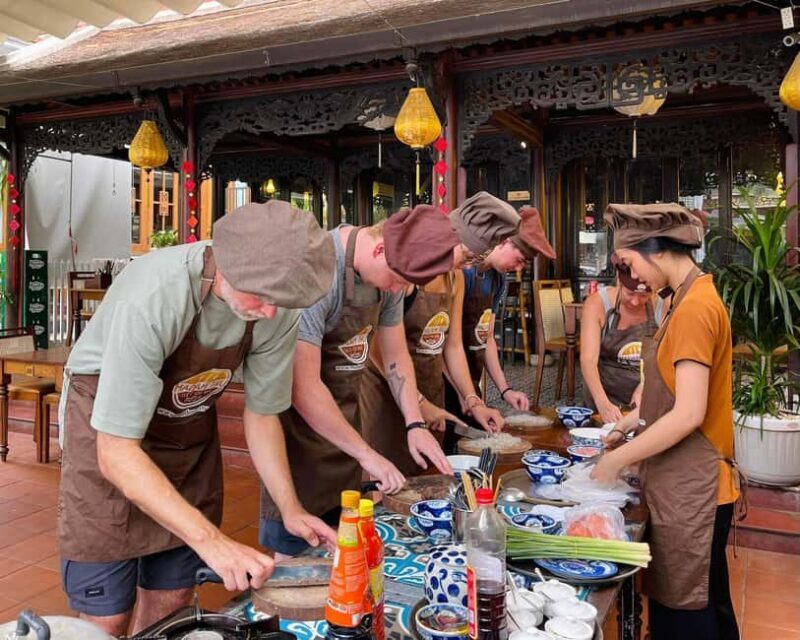 Hue City: Cyclo, Market Tour & Cooking Class at Madam Thu - Key Points