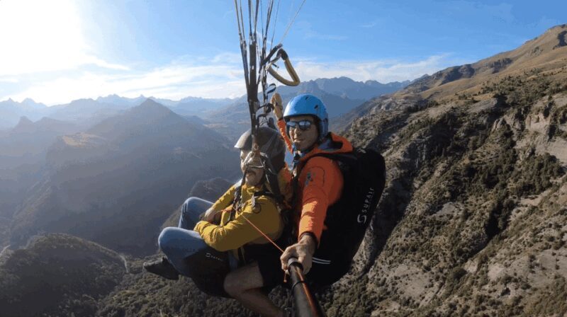 Huesca: Private Paragliding Experience with Videos & Photos - Landing and Return