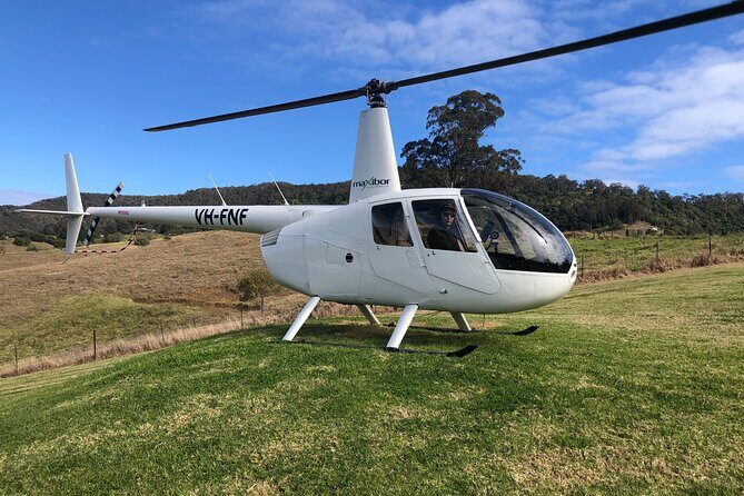 Hunter Valley Wine Country Helicopter Flight from Cessnock - Optional Hotel Pickup