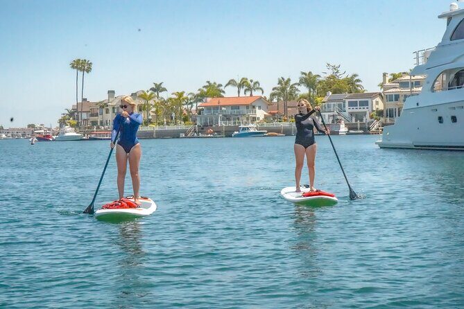Huntington Harbour Stand Up Paddle Board Lessons - Huntington Harbour Stand Up Paddle Board Lessons: A Calm and Scenic Water Adventure