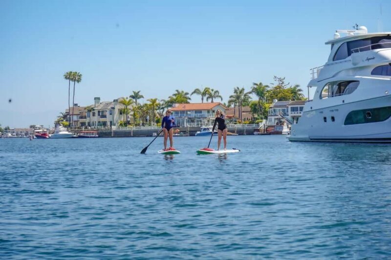 Huntington Harbour Stand-Up Paddleboard Tour - Key Points