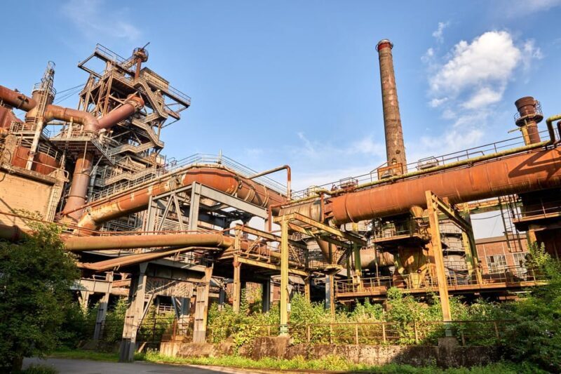 Hut tour Duisburg-Nord Landscape Park - Key Points