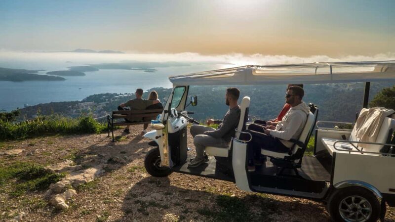 Hvar Island: eTuk Tuk Adventure Tour with a Guide - Starting Point and First Stop: Malo and Velo Grablje