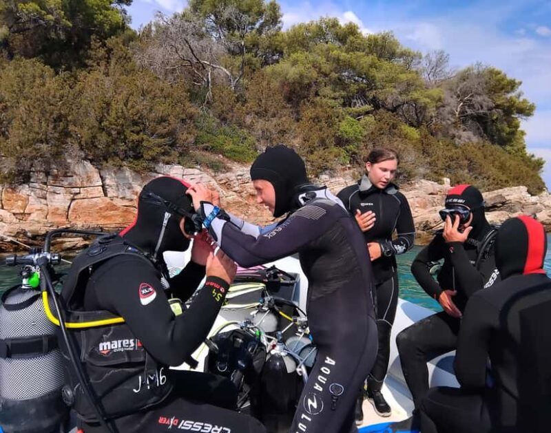 Hvar: Try Dive/Discover Scuba Diving Program - The Gear and Safety Measures