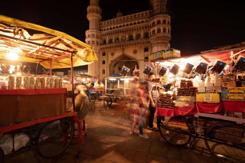 Hyderabad: Guided Night Walking Tour with Boat Ride - Key Points