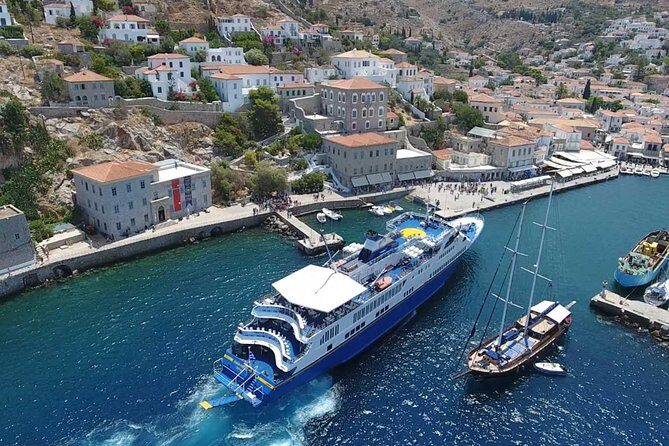Hydra-Poros-Aegina Islands One Day Cruise With Live Music Dancing & Buffet Lunch - Key Points