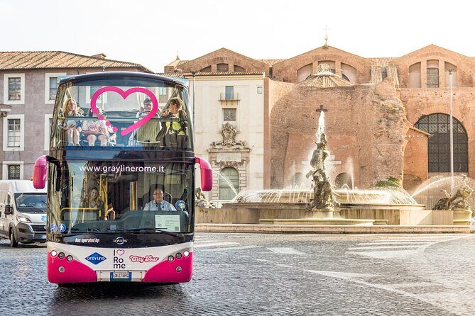 I Love Rome Hop on Hop off Open Bus Tour - What Travelers Say