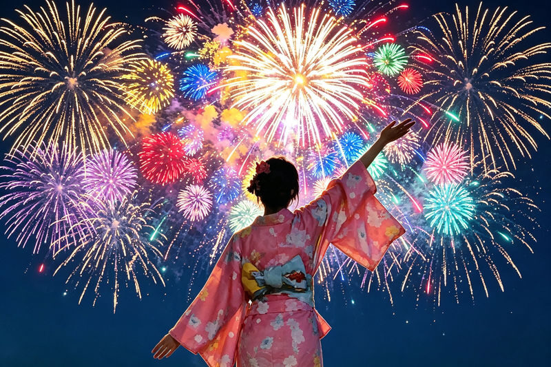 Ibaraki Chikusei Fireworks Festival Day Tour | Shinjuku/Tokyo Departure | Limited Viewing on October 17th - Chikusei’s autumn sky, in a burst of 20,000