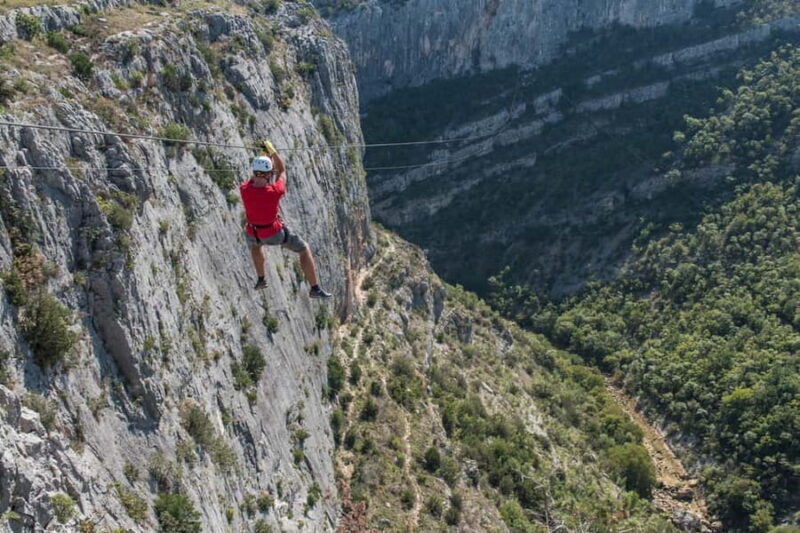 ibenik : Zipline ibenik - ikola Canyon - The Experience in Detail