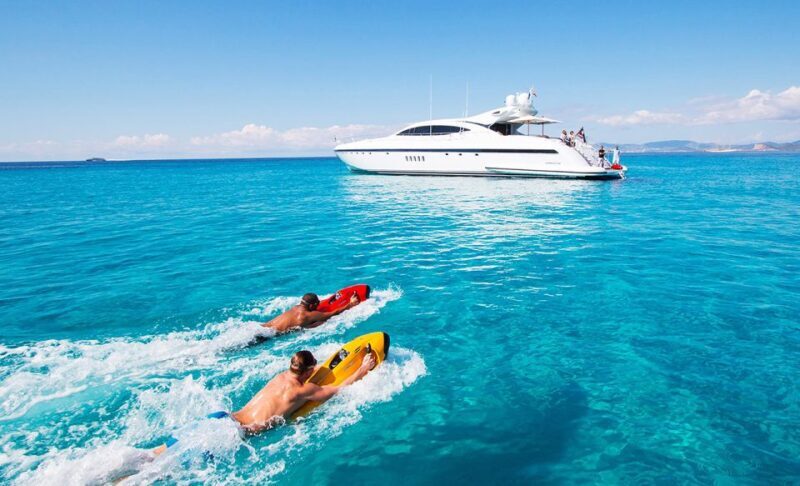 Ibiza: Beach and Cave Boat Tour with Luxury Water Toys - Exploring the Ibiza Beach and Cave Boat Tour