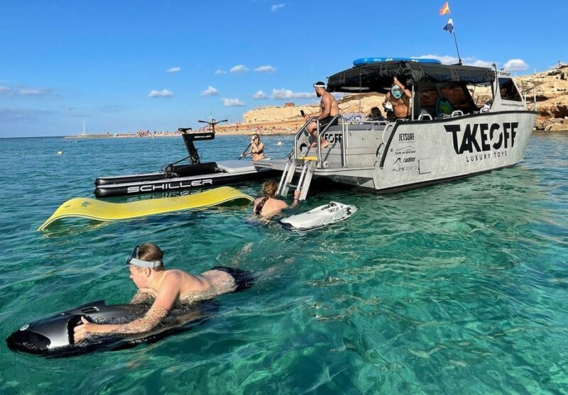 Ibiza: Beach and Cave Boat Tour with Luxury Water Toys - What to Expect During the Tour
