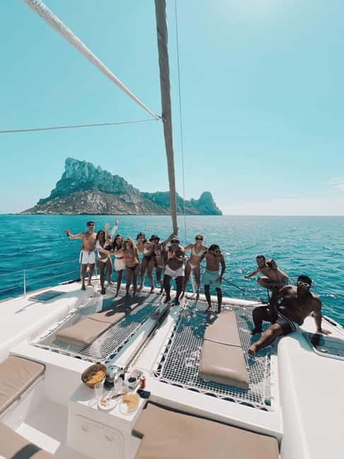 IBIZA: CATAMARAN CUEVAS CALA BASSA AND PLAYA CALA CONTE SUP PADDLE&SNORKEL - Key Points