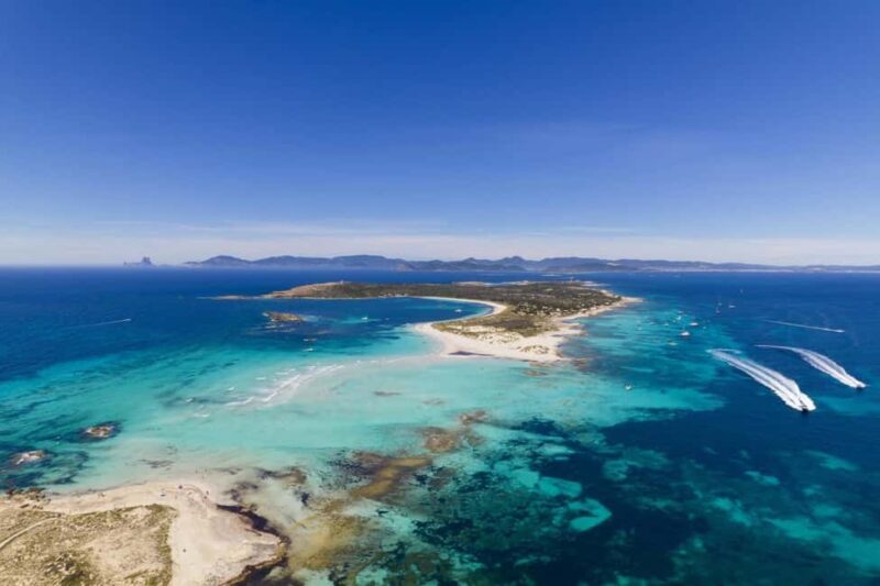 Ibiza: Formentera Cruise w/ Open Bar, Paella & Water Sports - Discovering Ibiza’s Best-Kept Secret Beaches on a Luxurious Cruise