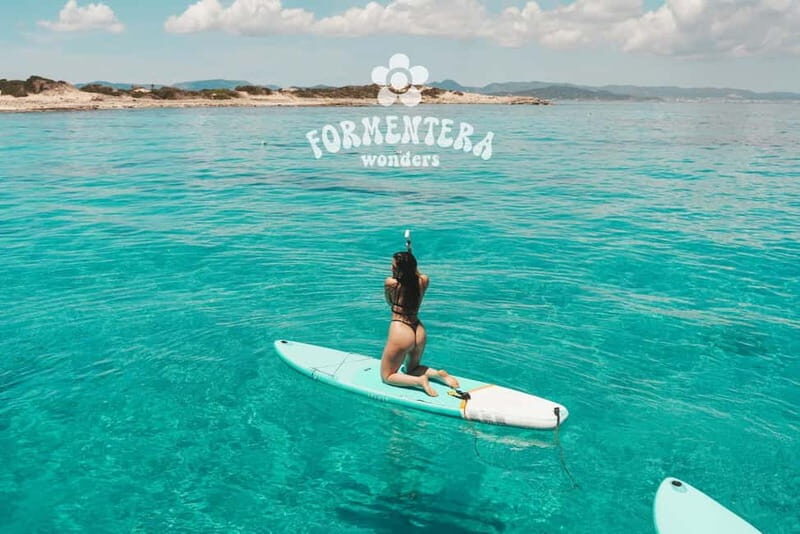 Ibiza: Formentera Cruise with Paella, OpenBar & Water Sports - An Enjoyable Full Day on the Water