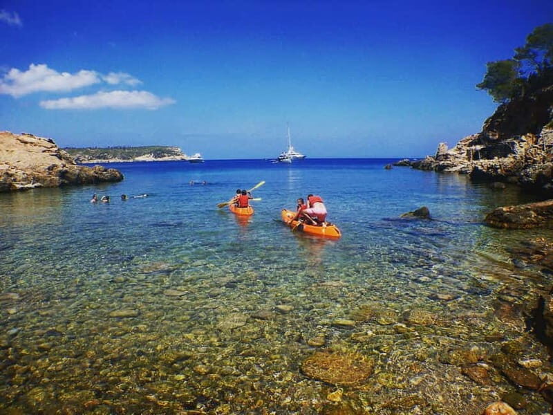 Ibiza: Guided Kayaking,caves,snorkel Tour - Key Points