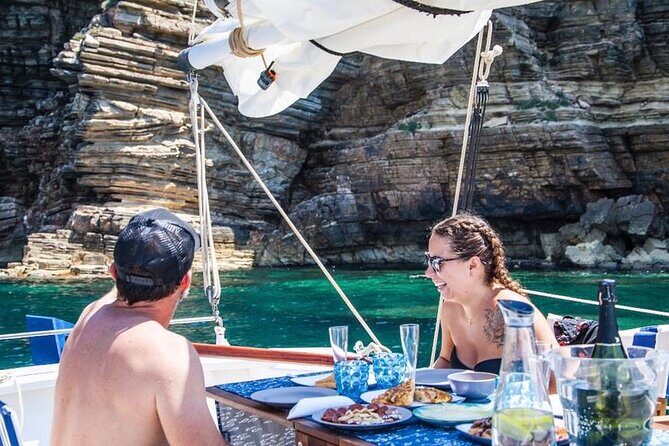 Ibiza: Private Sailboat with Tapas, Open Bar & Music - Key Points