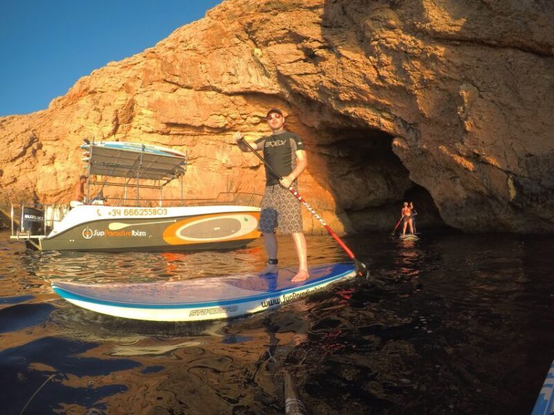 Ibiza: SUP & Snorkel Boat Tour with Caves, Drinks & Photos - Discover Ibiza from the Water: SUP & Snorkel Boat Tour with Caves, Drinks & Photos