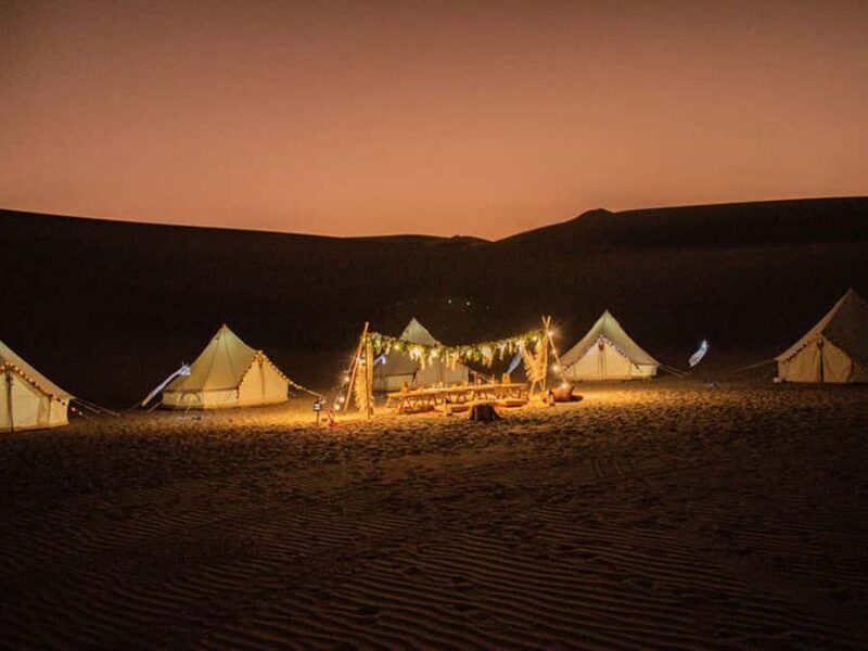 Ica | Huacachina: Desert Glamping | Night Under the Stars - A Detailed Look at the Ica Huacachina Desert Glamping Experience
