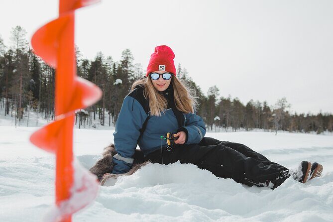 Ice Fishing -By car - A Deep Dive into the Ice Fishing Experience in Rovaniemi