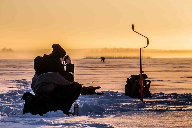 Ice Fishing on a Frozen Lake in Levi - Exploring the Ice Fishing Experience in Levi