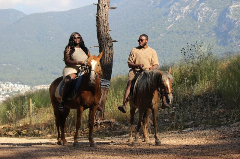 Icmeler Horse Riding Through The Rivers and Forest - A Gentle Ride into the Turkish Countryside