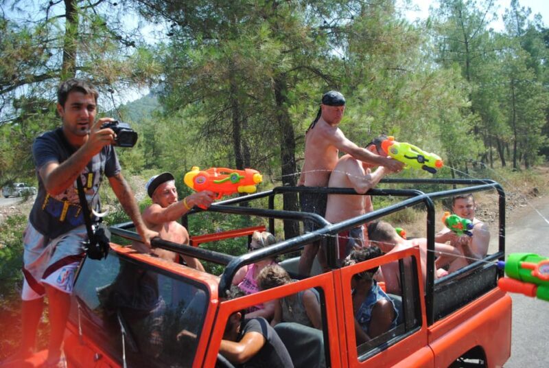 Icmeler Jeep Safari, Lunch, Water Fight, Colour & Foam Party - Frequently Asked Questions
