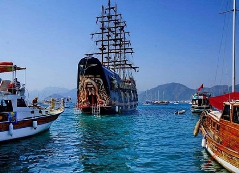 Icmeler Pirate Boat Trip, Lunch Unlimited Drinks - Included and Not Included: Value and Extras