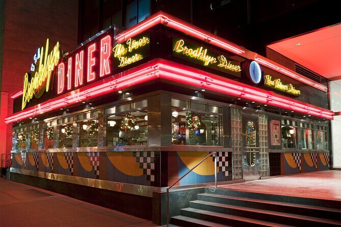Iconic Diner Cheeseburger Fries and a Shake - Location and Ambiance
