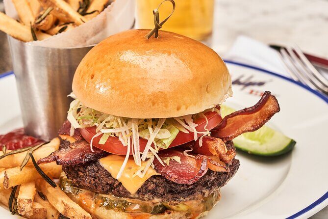 Iconic Diner Cheeseburger Fries and a Shake - The Food: Comfort Food at Its Best