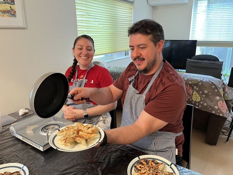 Ikebukuro Cooking: Gyoza and Ramen - Cooking Ramen and Gyoza, Not Just Watching