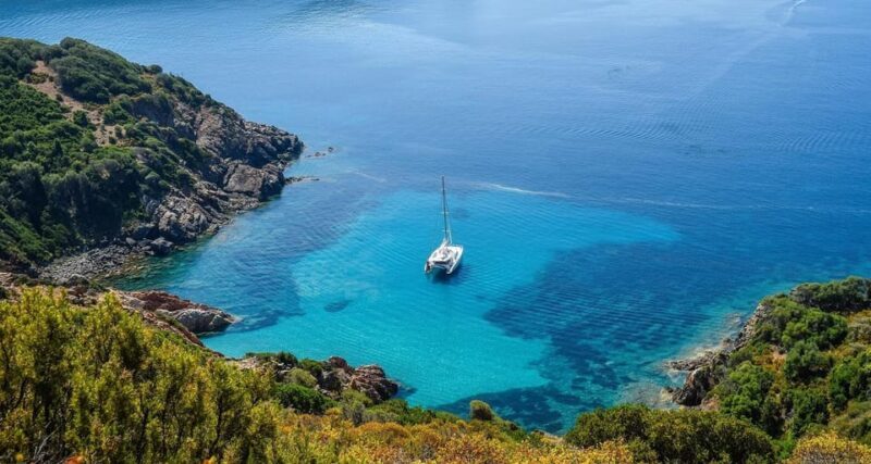 Ile-Rousse, Corsica: Day trip by catamaran to the Agriate Sea - Key Points