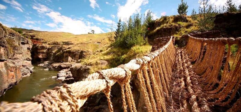 Inca Bridge Qeswachaka the last surviving Inca bridge 1 day - Key Points