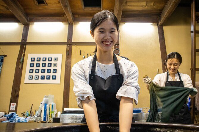 Indigo Dyeing Experience : Scarf / Tokushima, Shikoku - Key Points