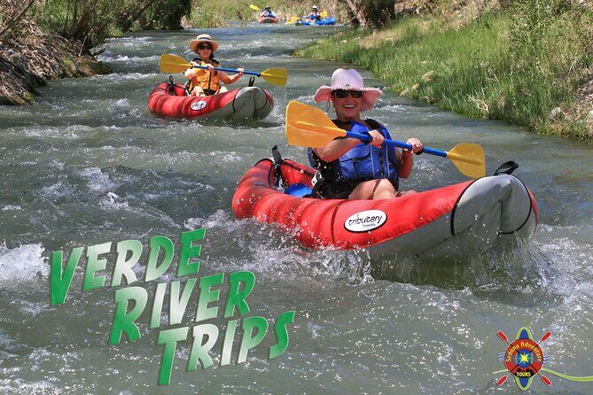 Inflatable Kayak Adventure from Camp Verde - Experience the Verde River with Inflatable Kayaks from Camp Verde