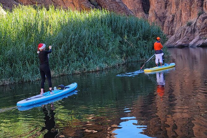 Inflatable Paddleboard Full-Day Rental - Transportation required - Exploring Arizona’s Waterways on an Inflatable Paddleboard