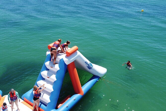 Inflatable Waterpark Entry Ticket at Armação de Pêra - FAQs