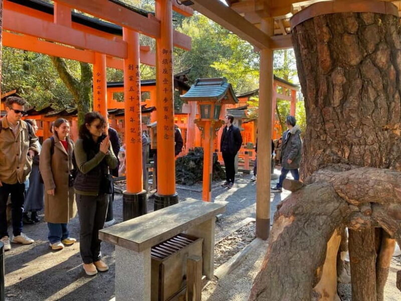 Inside of Fushimi Inari - exploring and lunch with locals - Exploring Fushimi Inari Inside and Out: A Guided Journey with Authentic Flavors