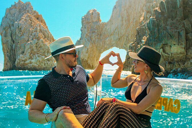 Instagrammable Glass-bottom boat trip in Los Cabos Bay - Discover Los Cabos from a New Angle with the Glass-Bottom Boat Trip