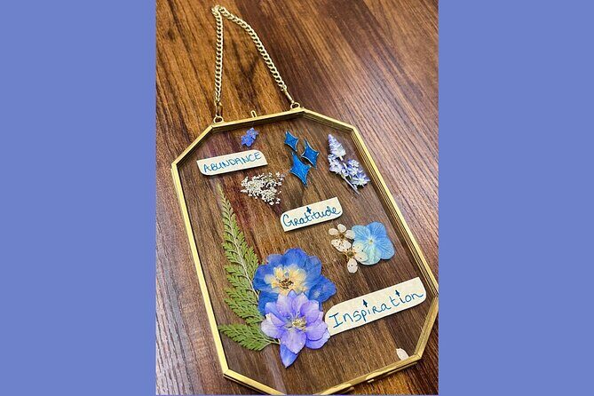 Intentional Flower Frame Workshop in Denver - A Creative and Mindful Experience in Denver: The Intentional Flower Frame Workshop
