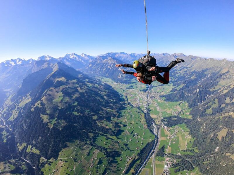 Interlaken: Airplane Skydiving over the Swiss Alps - The Experience of a Lifetime