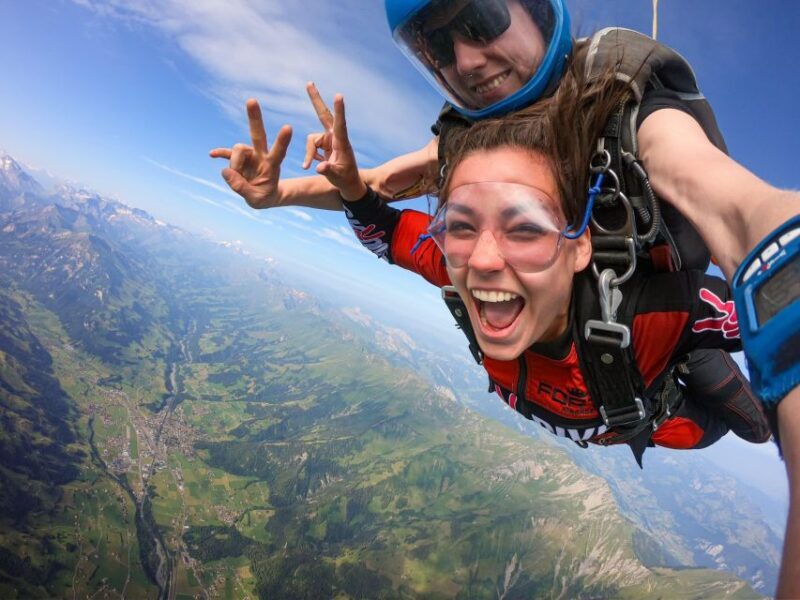 Interlaken: Airplane Skydiving over the Swiss Alps - The Value in Perspective