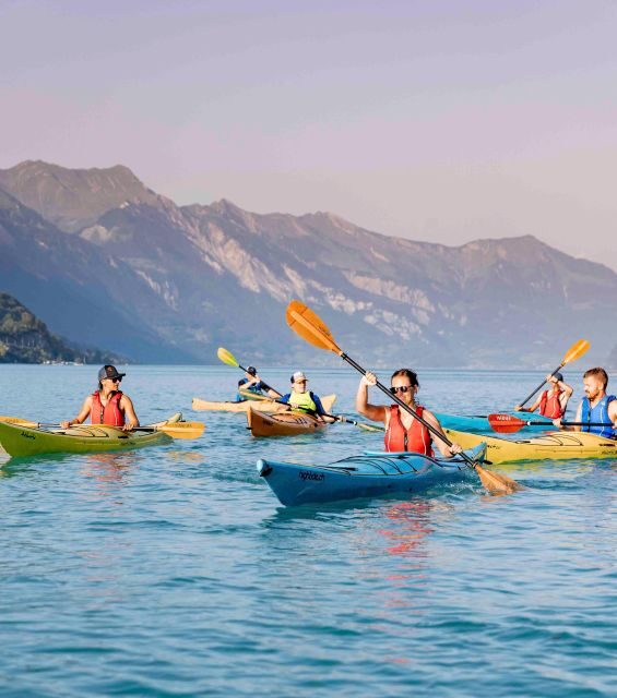 Interlaken: Kayak Tour of the Turquoise Lake Brienz - The Sum Up