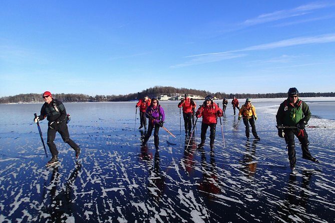 Introduction to Ice Skating on Natural Ice in Stockholm - Midday Break and Outdoor Lunch