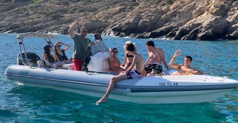 Ios: Early Morning Boat Cruise from Mylopotas - The Sum Up