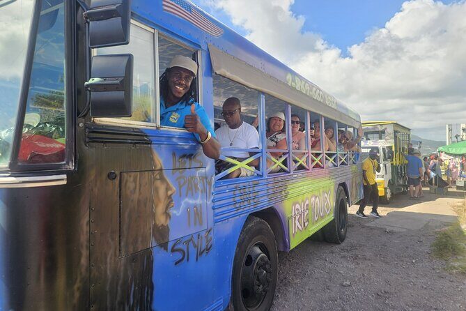 Irie Vibe Open Air Scenic Adventure - Discover the Best of St Kitts with the Irie Vibe Open Air Scenic Adventure